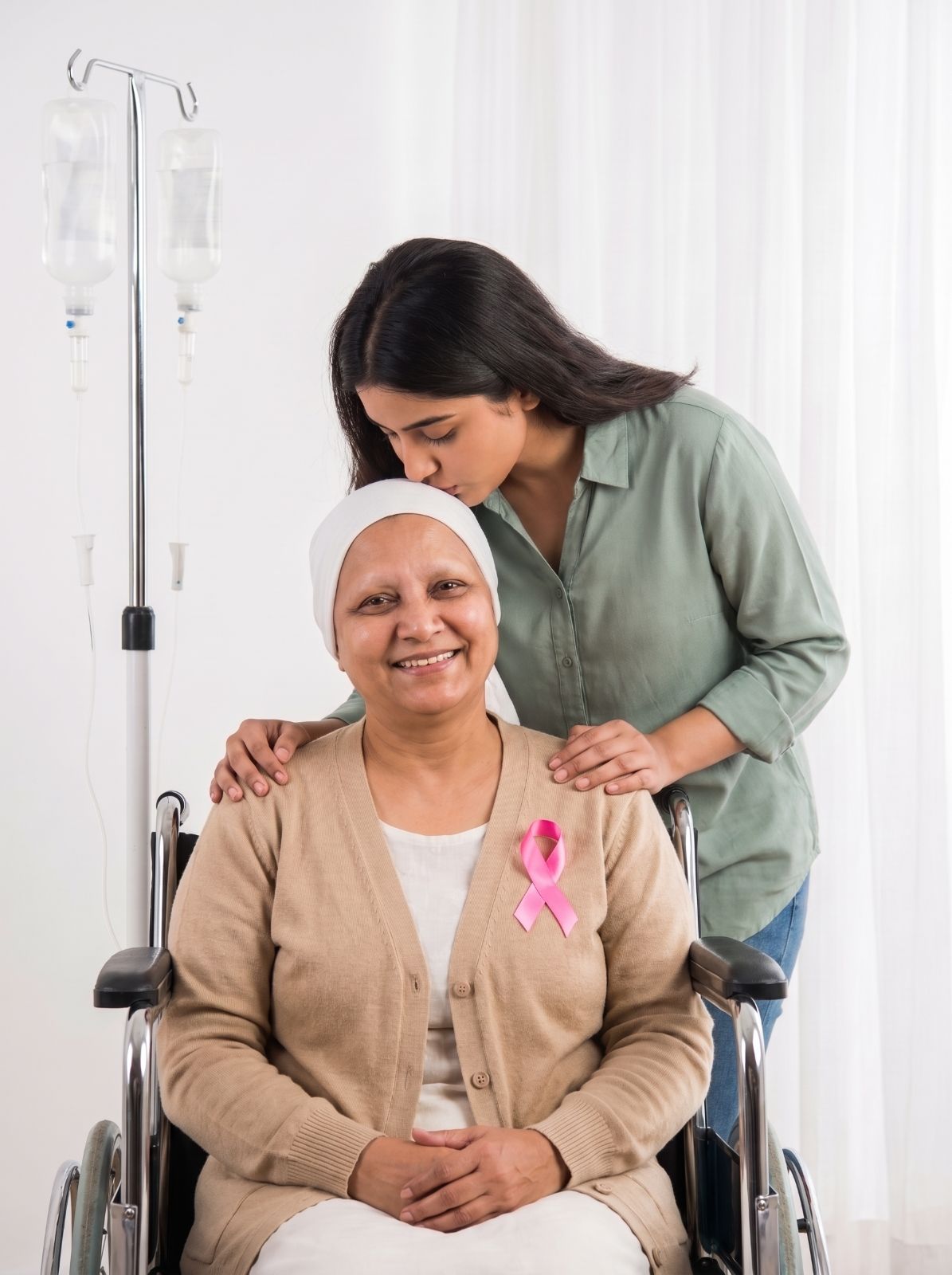 Patient receiving care